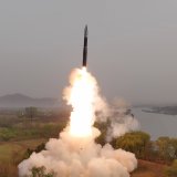 Le missile nord-coréen a été tiré en direction de la mer du Japon (archives).